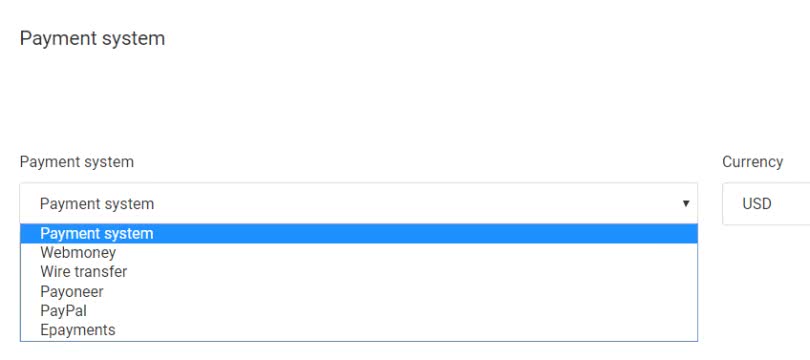 Vortex Advertising payment methods
